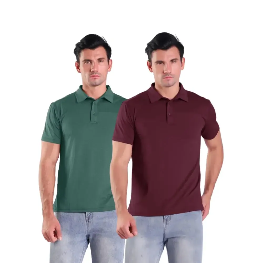 2 Pack Mens Golf Shirts