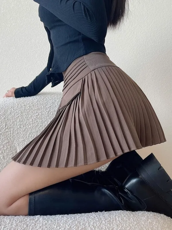 Academia pleated skirt