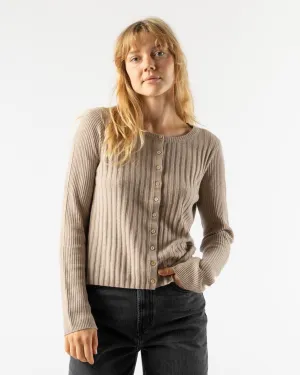 Alex Mill Kristin Ribbed Sweater in Pumice