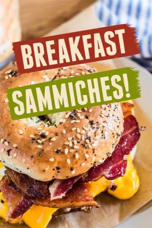 Aluminum Two Sided Panel "Breakfast Sammiches" for Flexible Curb Sign