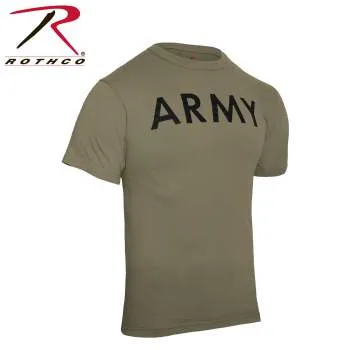 AR 670-1 Coyote Brown Army Physical Training T-Shirt