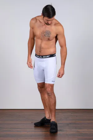 BASE Men's Compression Shorts - White