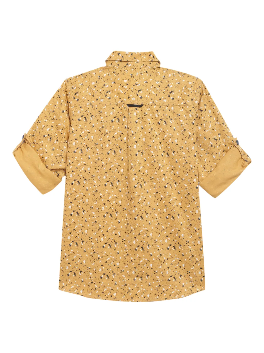 Boys Mustard Shirt