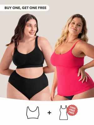 Buy 1, Get 1 FREE: 1 Daily Comfort Bra   1 FREE Shaper Cami