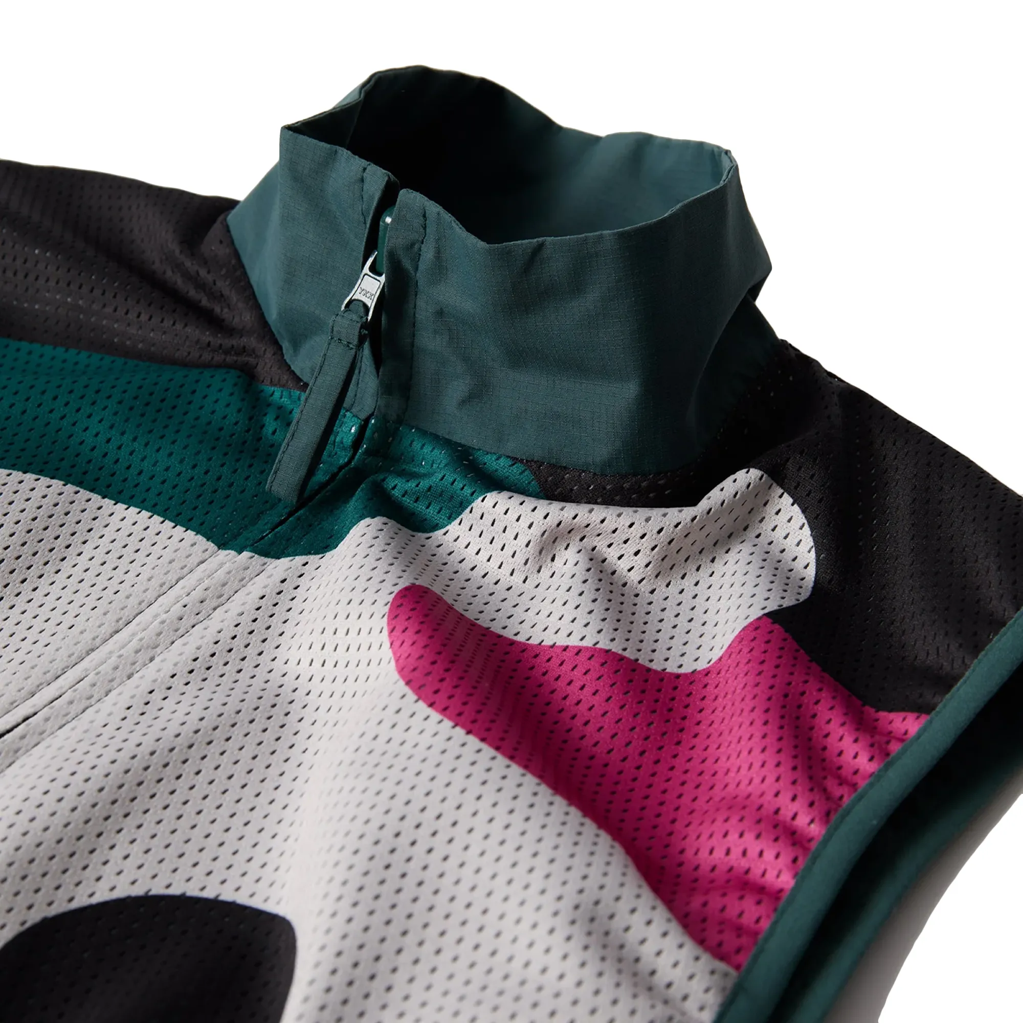 By Parra Ghost Cave Reversible Vest Green