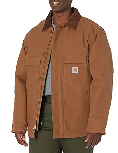 Carhartt 106674 Men's Loose Fit Firm Duck Insulated Traditional Coat