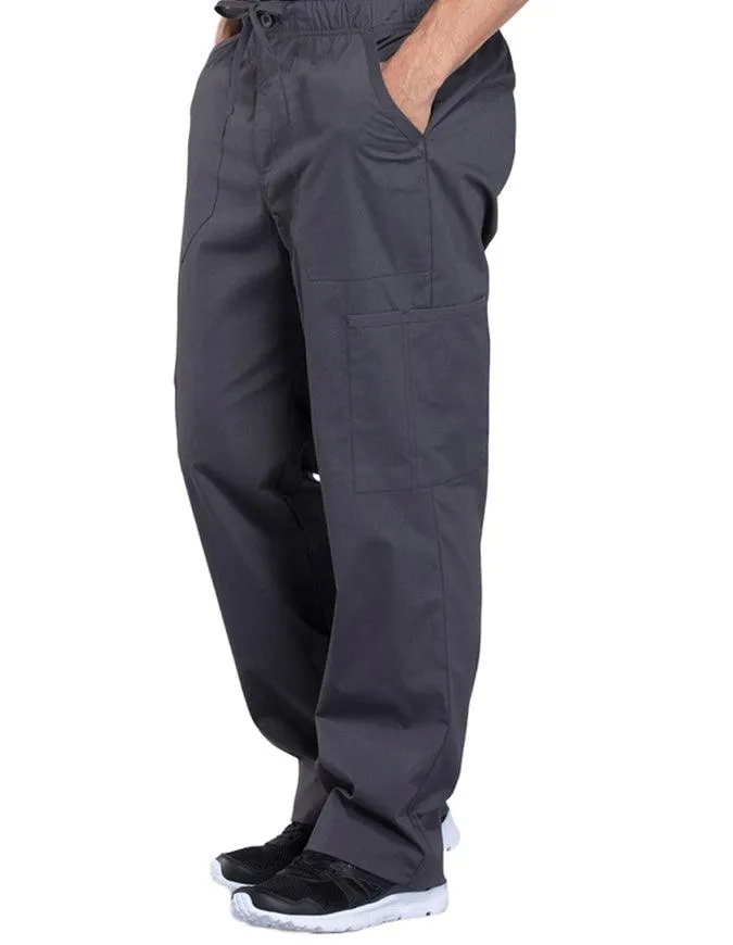 Cherokee Workwear Professionals Men's Tapered Leg Drawstring Cargo Tall Pant