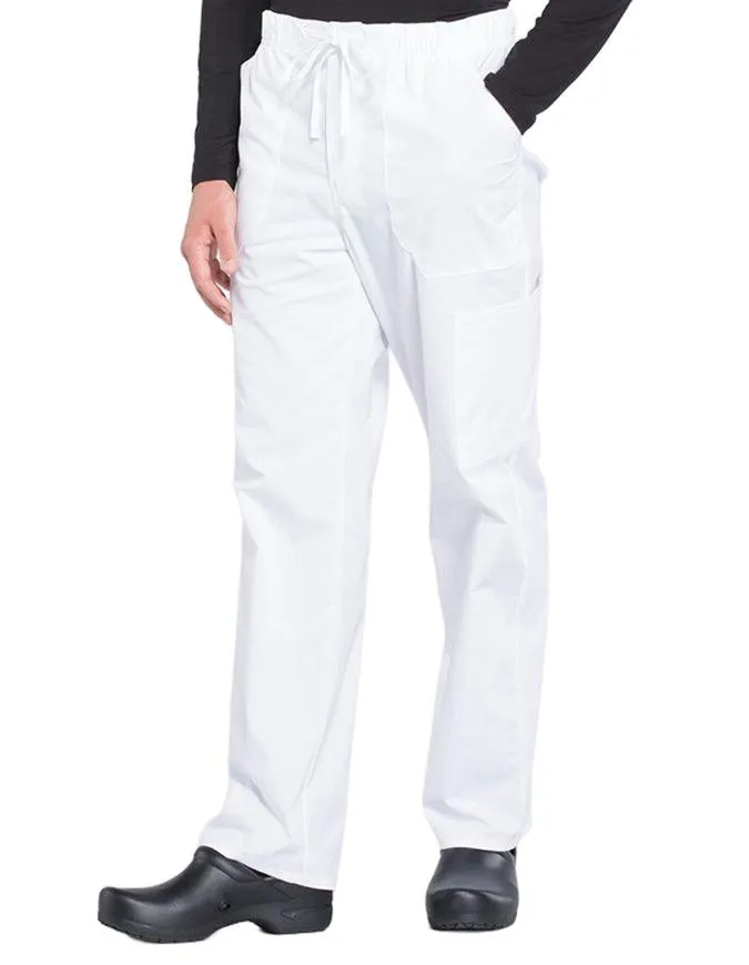 Cherokee Workwear Professionals Men's Tapered Leg Drawstring Cargo Tall Pant