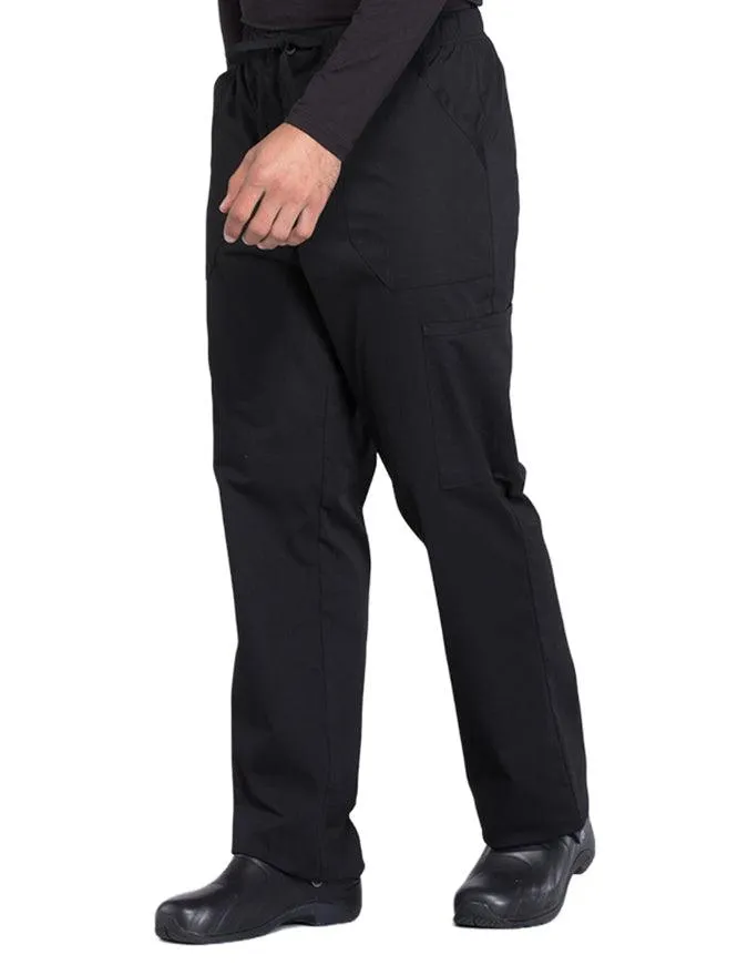 Cherokee Workwear Professionals Men's Tapered Leg Drawstring Cargo Tall Pant