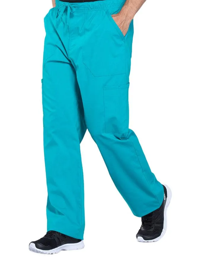 Cherokee Workwear Professionals Men's Tapered Leg Drawstring Cargo Tall Pant