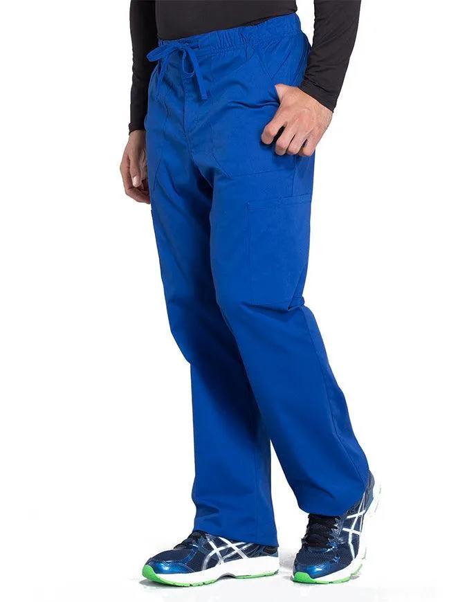 Cherokee Workwear Professionals Men's Tapered Leg Drawstring Cargo Tall Pant