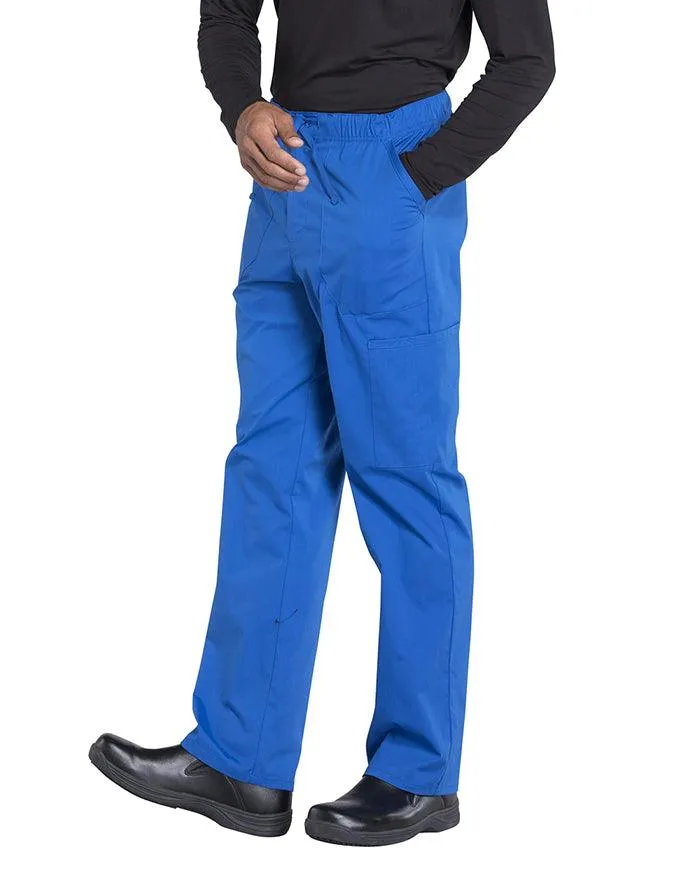 Cherokee Workwear Professionals Men's Tapered Leg Drawstring Cargo Tall Pant