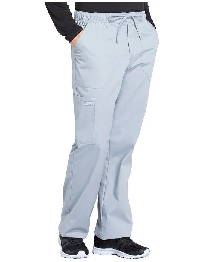 Cherokee Workwear Professionals Men's Tapered Leg Drawstring Cargo Tall Pant