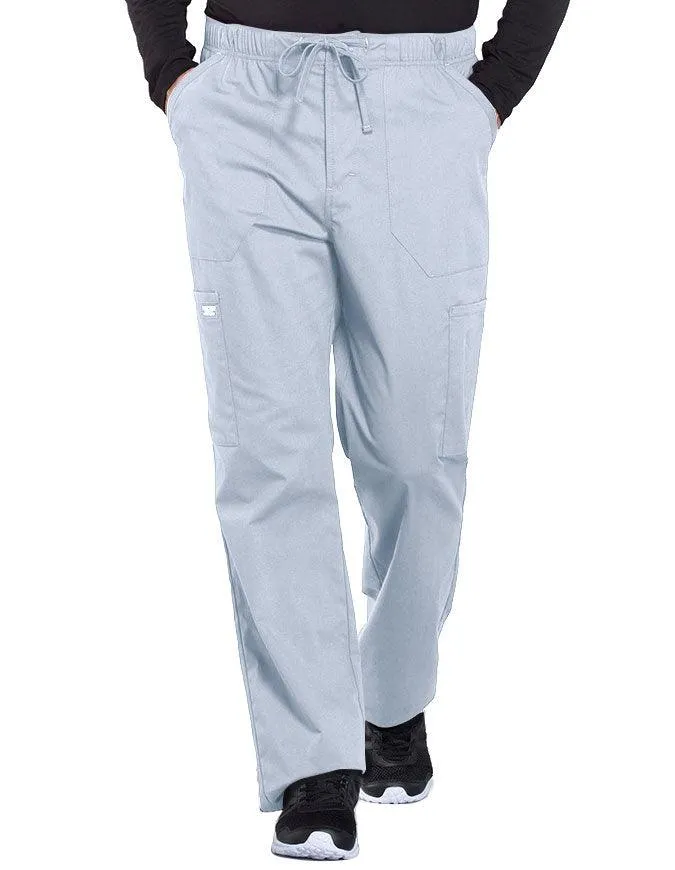 Cherokee Workwear Professionals Men's Tapered Leg Drawstring Cargo Tall Pant