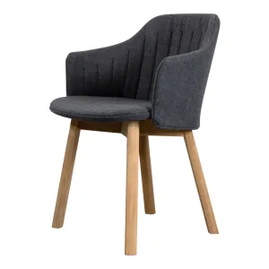 Choice Chair - Wood Base - w/ Back and Seat Cushion