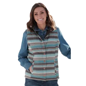 Cinch Ladies Brown Reversible Vest MAV9888001