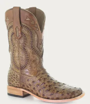 Corral Mens Ostrich Boots Style A4008