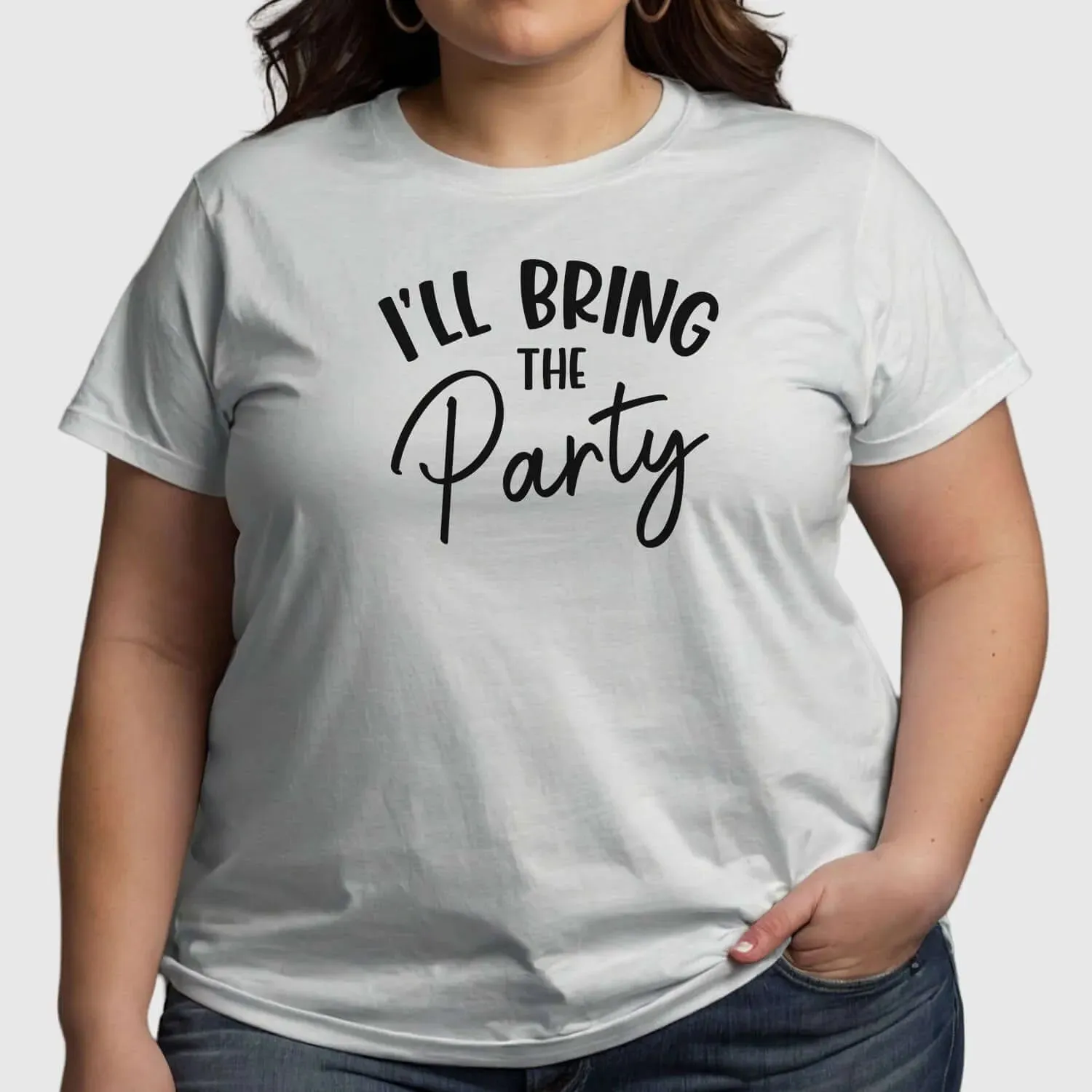 Customisable 'I'll Bring The Fun' T-Shirts for Party Celebrations