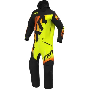 FXR  Black Inferno CX Lite Monosuit HydrX Pro Uninsulated Dry Vent Snowproof