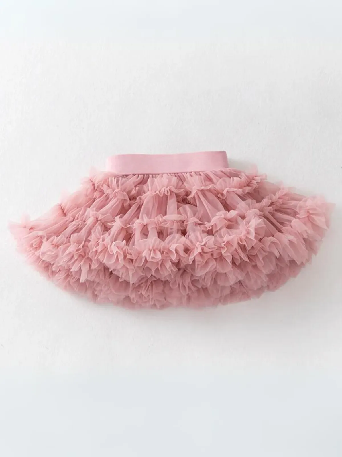 Girl's Charming Tulle Layered Skirt