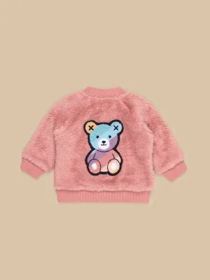 Huxbaby Rainbow Bear Fur Jacket