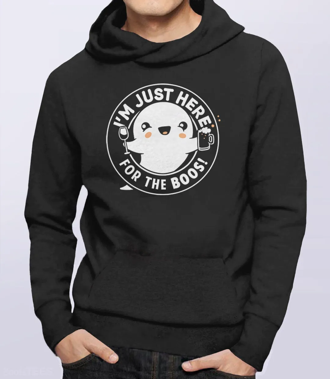 I'm Just Here for the Boos Halloween Sweatshirt