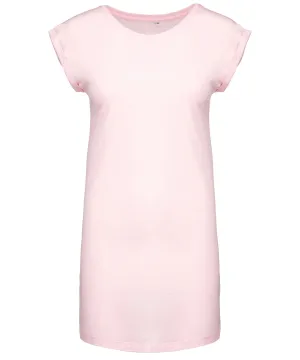 Ladies long T-shirt | Pale Pink