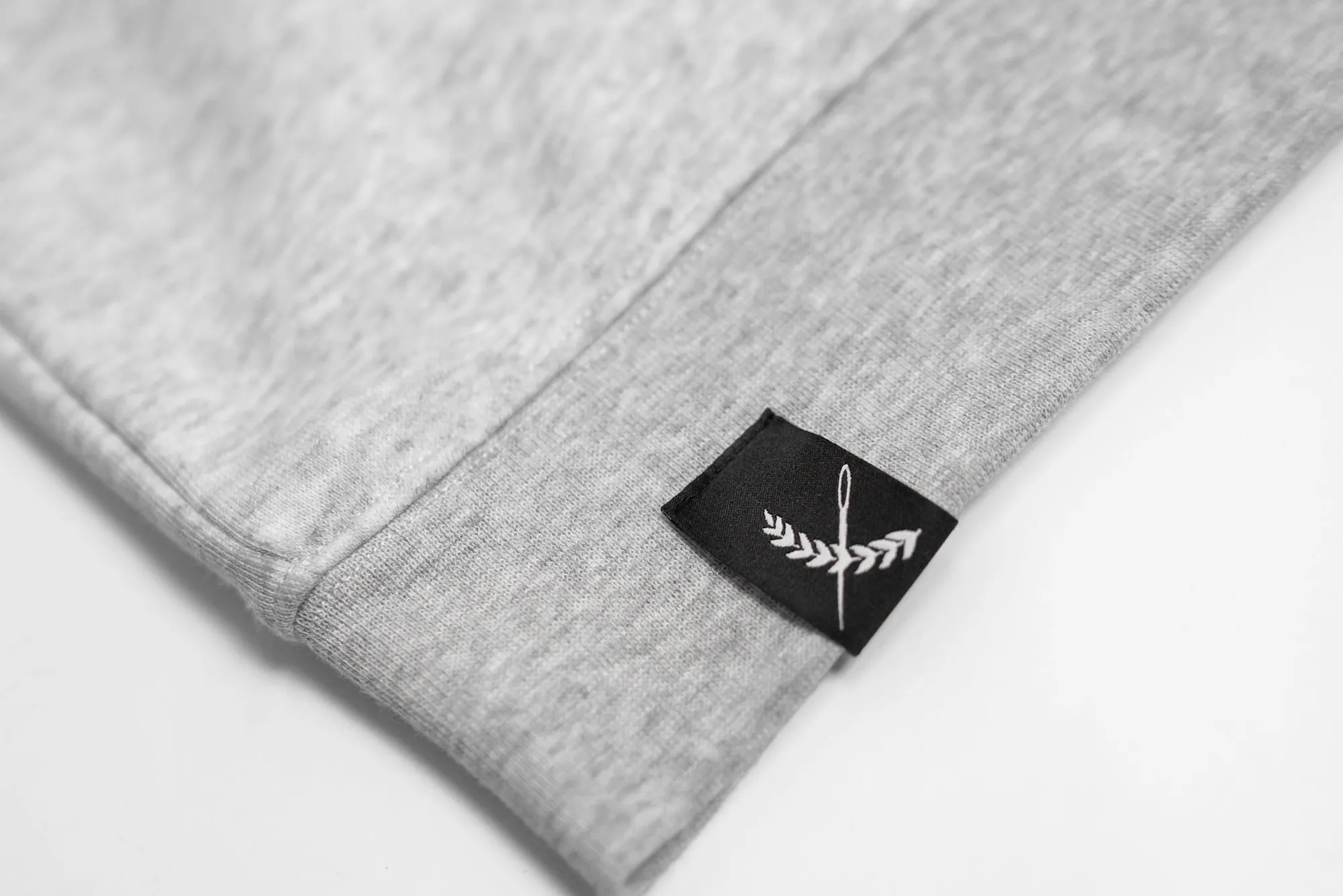 Logo Drive Crewneck - Heather Grey