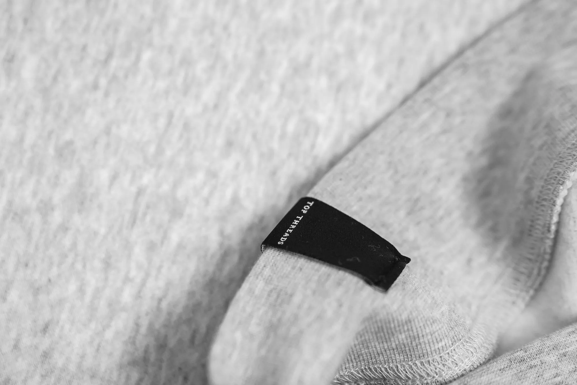 Logo Drive Crewneck - Heather Grey