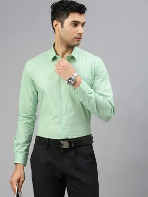 Men 100% Cotton Shirt Green T37 TM10