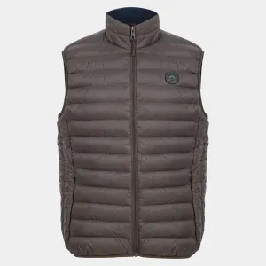 Mens Contrast Lined Gilet