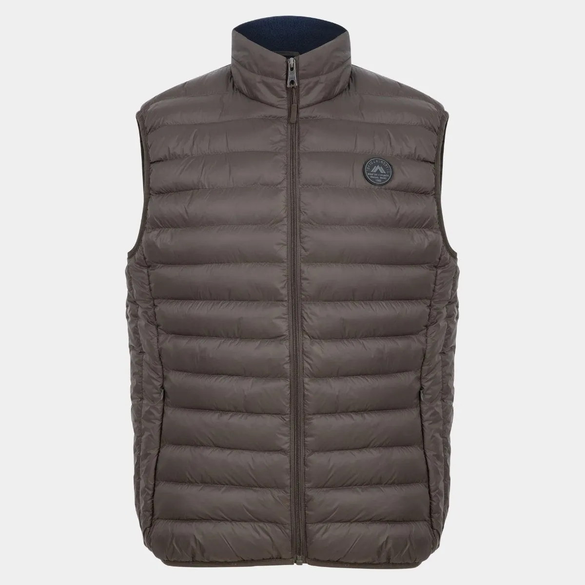 Mens Contrast Lined Gilet