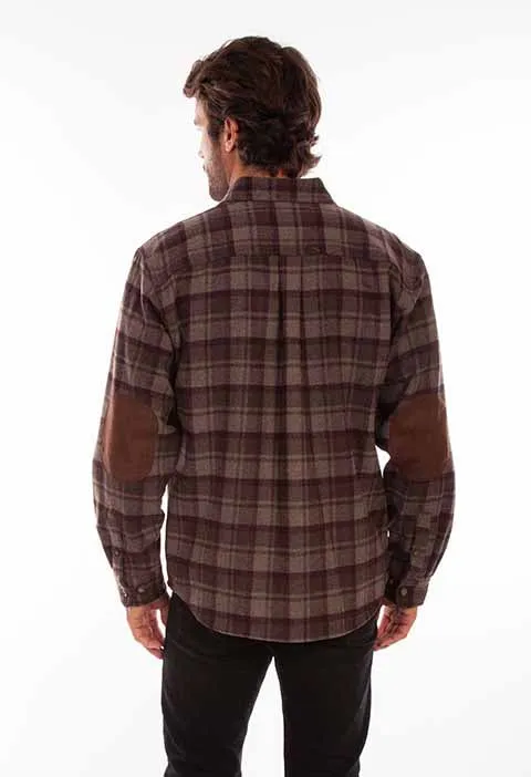 Men's Farthest Point Collection Shirt: Outdoor Flannel Heavy Weight Plaid