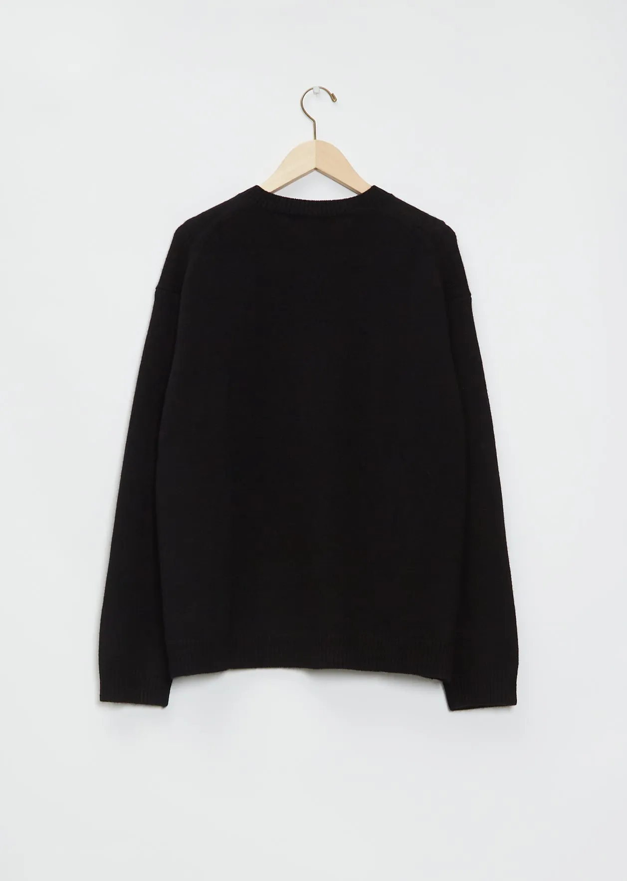 Milo V-Neck Cable Cashmere Sweater