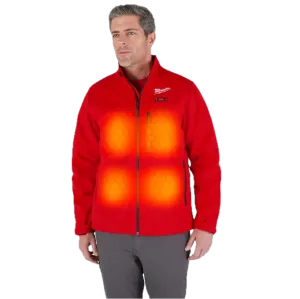 Milwaukee M100R M12™ Heated TOUGHSHELL™ Jacket with Battery - Red