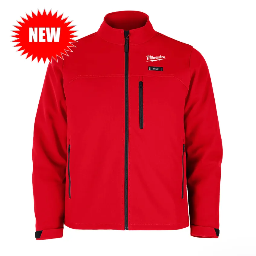 Milwaukee M100R M12™ Heated TOUGHSHELL™ Jacket with Battery - Red