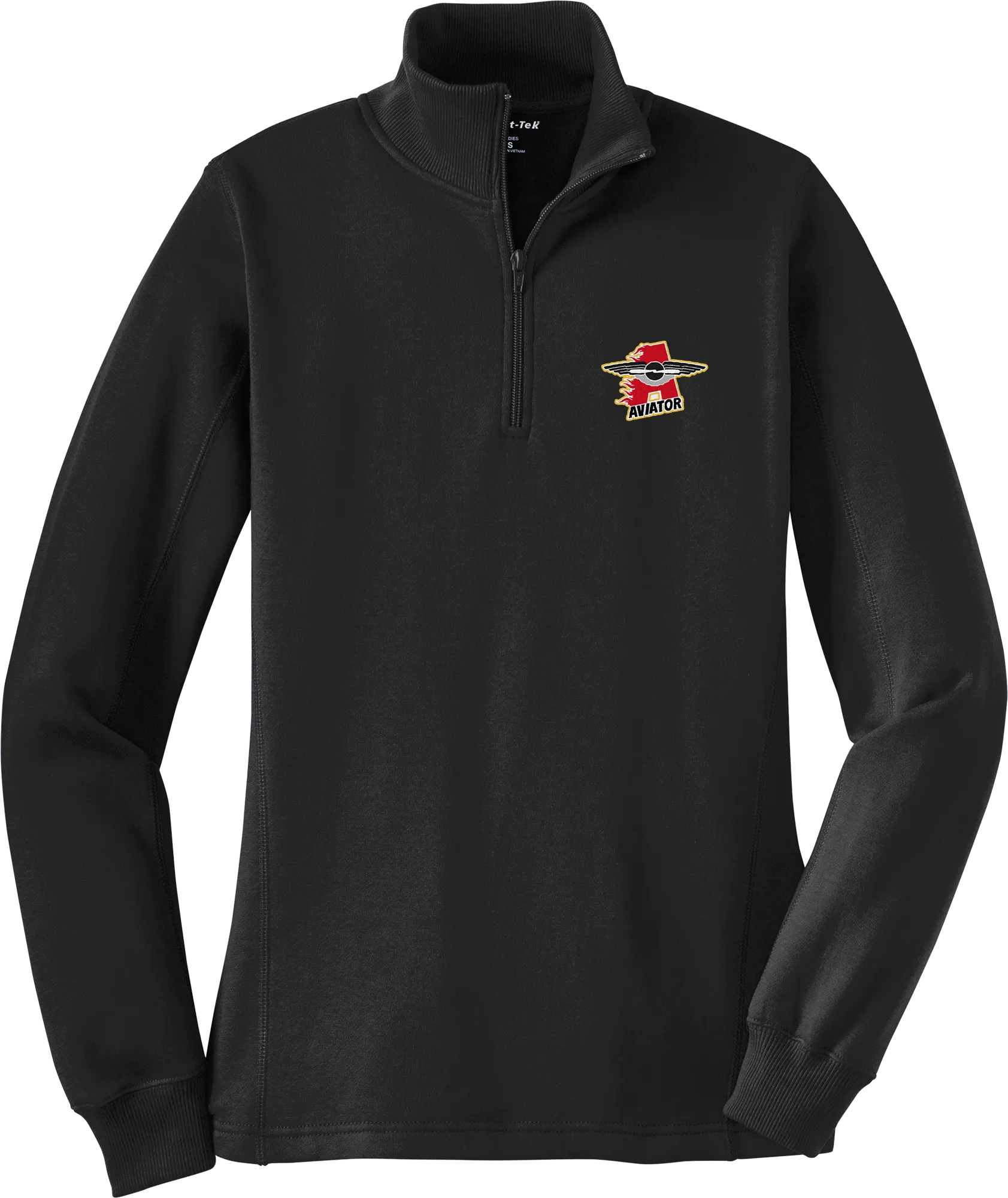 NY Aviators Ladies 1/4-Zip Sweatshirt