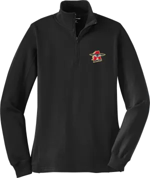 NY Aviators Ladies 1/4-Zip Sweatshirt