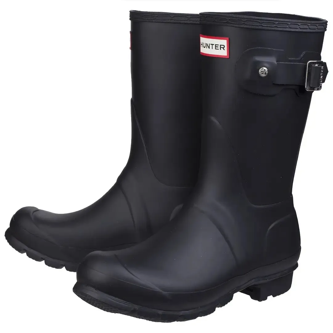 Original Short Wellington Boots - Black by Hunter