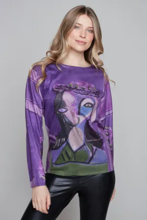 Picasso Sweater - Purple