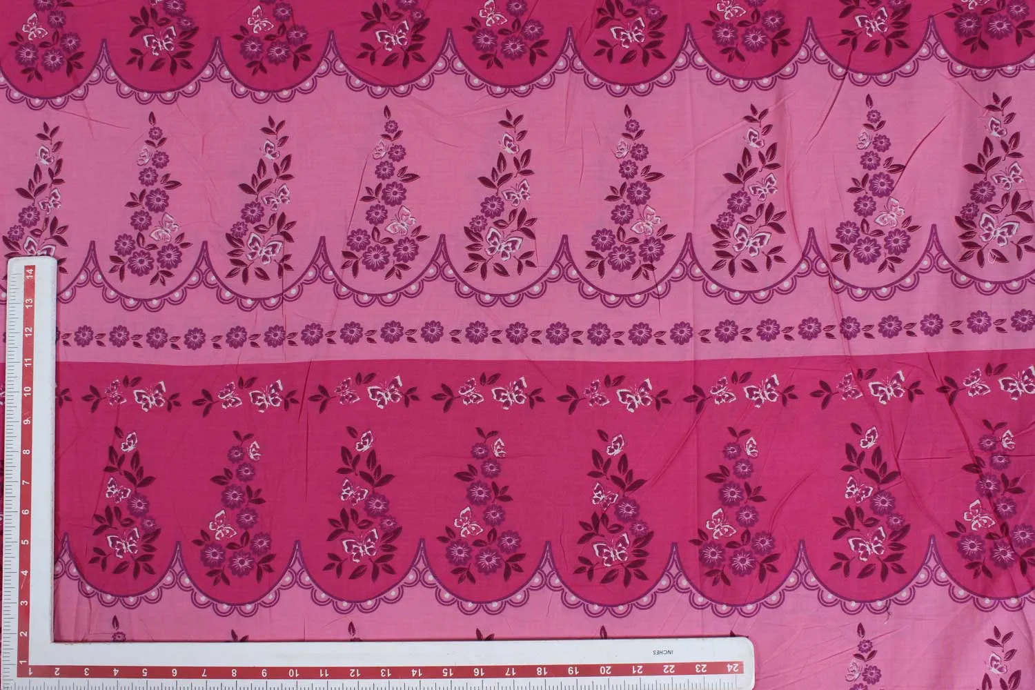 Pink Cotton Fabric