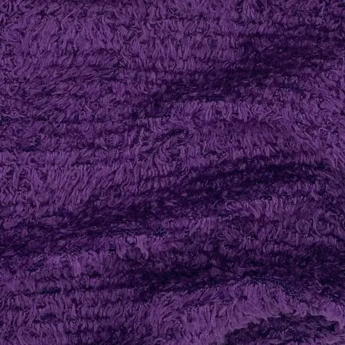 Purple #S114 Chenille Sweater Knit Fabric - SKU 1702