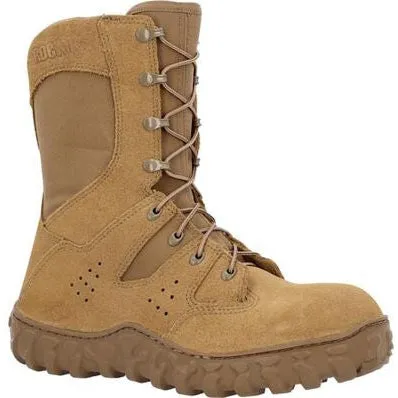 Rocky Men's S2V Predator Comp Toe Military Boot -Brown- RKC144