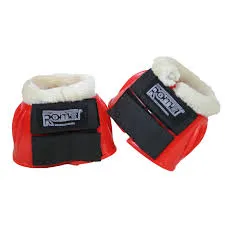 Roma Fleece Trim Rubber Bell Boots