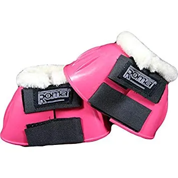 Roma Fleece Trim Rubber Bell Boots