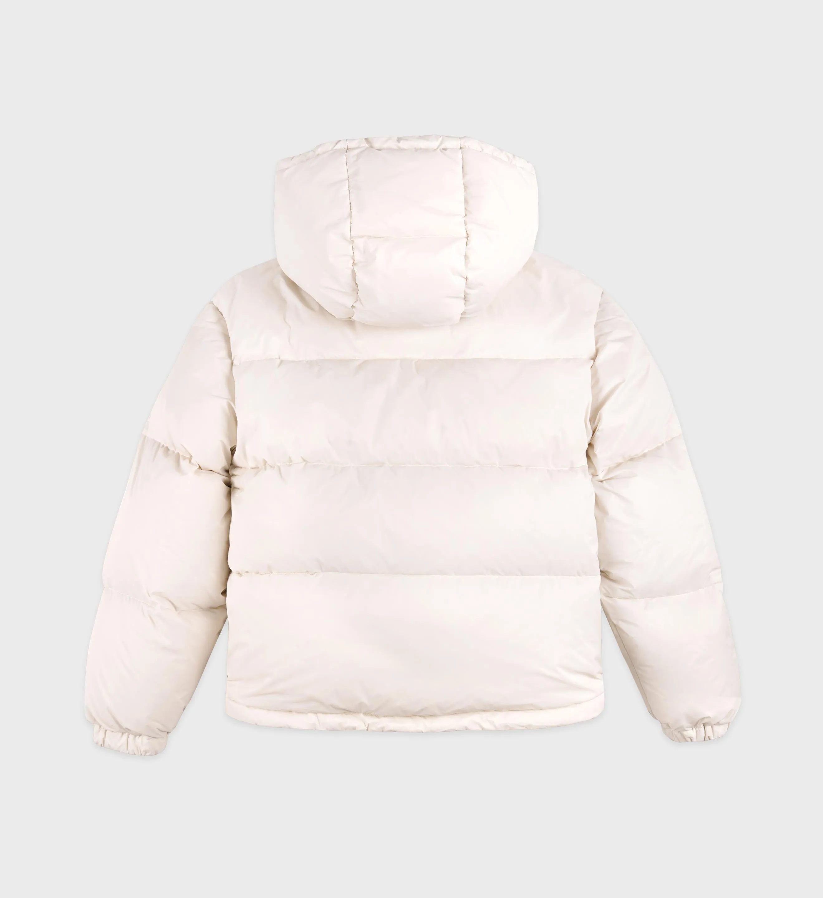 Running Woman Puffer Jacket - Off White