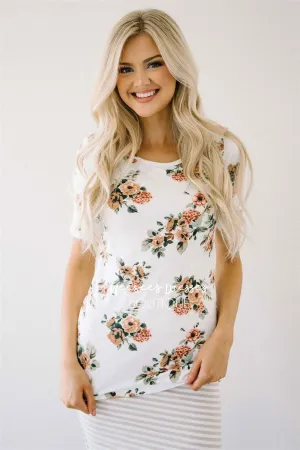 Soft & Pretty Floral Top