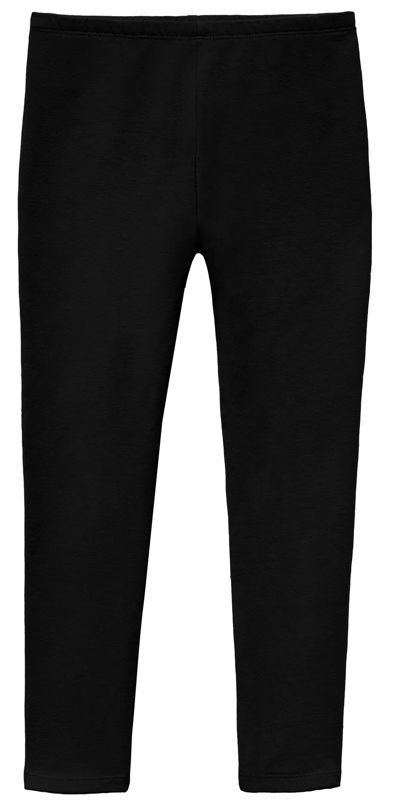 Soft Fleece Stretch Leggings| Black