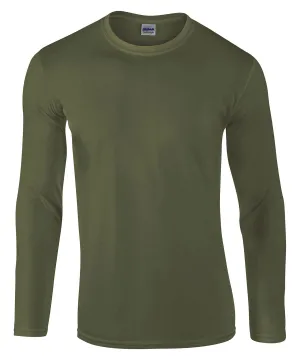 Softstyle long sleeve t-shirt | Military Green