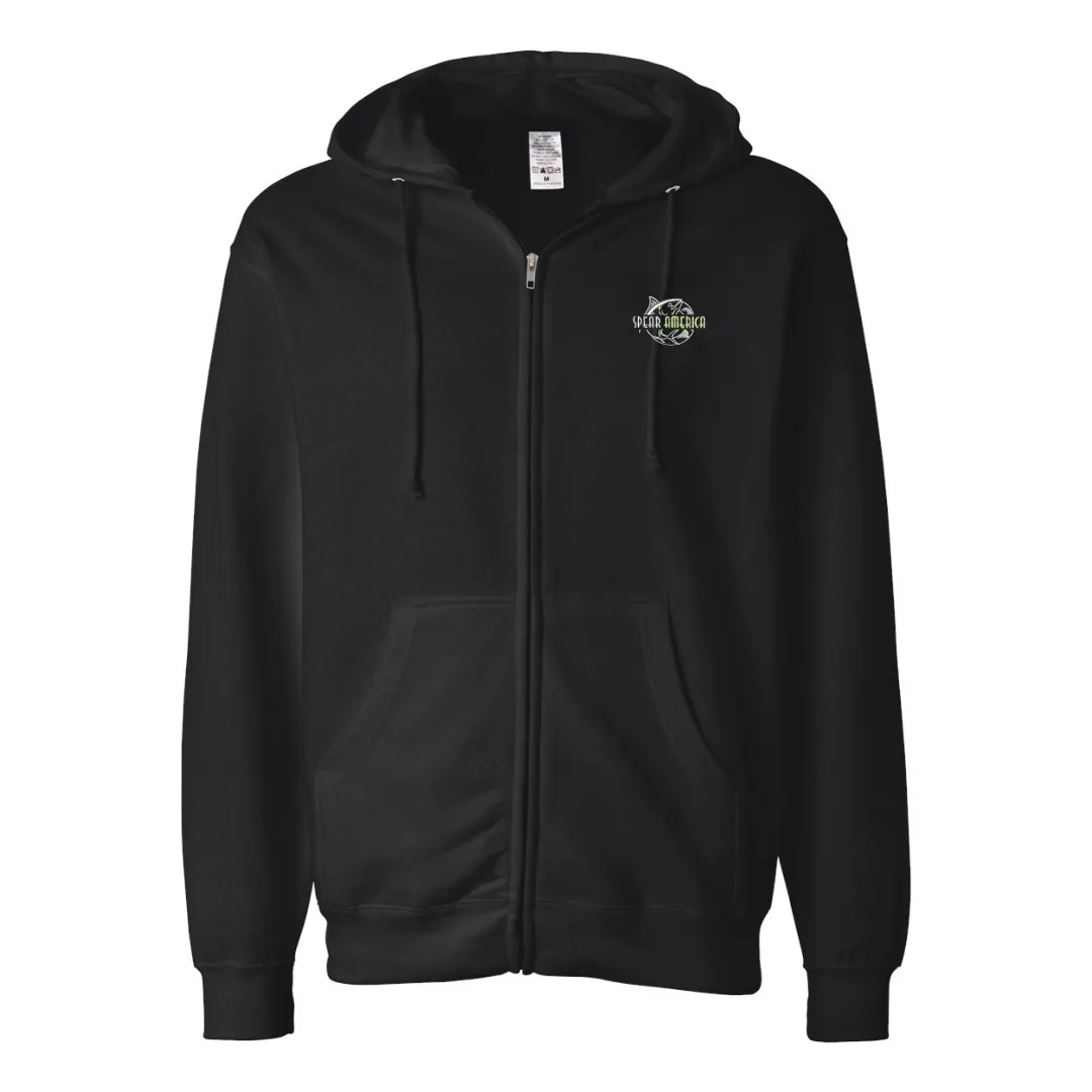 Spear America Heavy Zip Hoodie 8.5oz